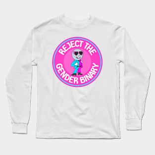 Reject The Gender Binary Long Sleeve T-Shirt